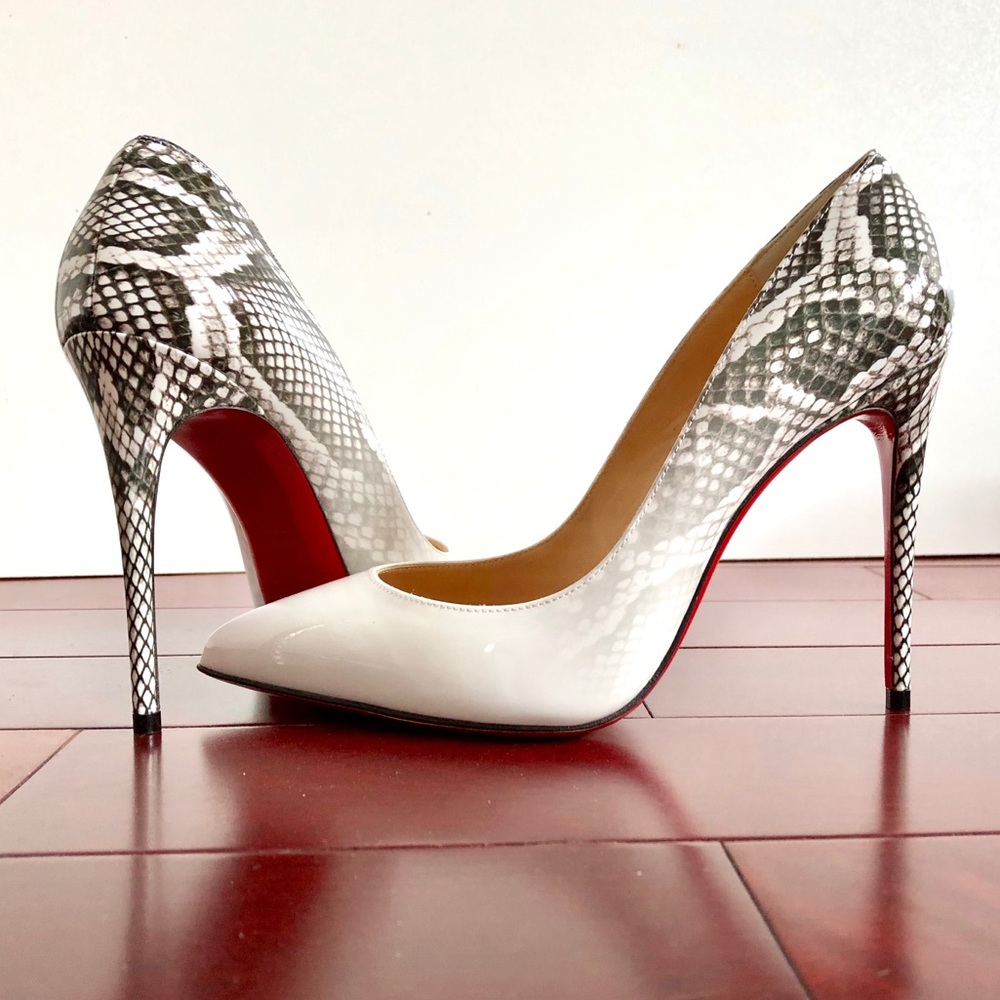 Christian Louboutin Pigalle Follies Ombré Snake